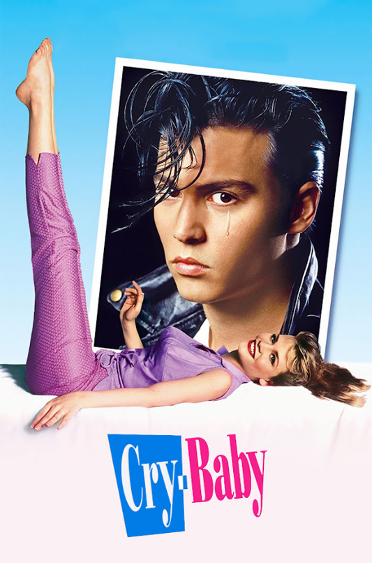 Cry-Baby 1990 Poster 24x36 - John Waters Classic, Johnny Depp and Retro 50s Rock