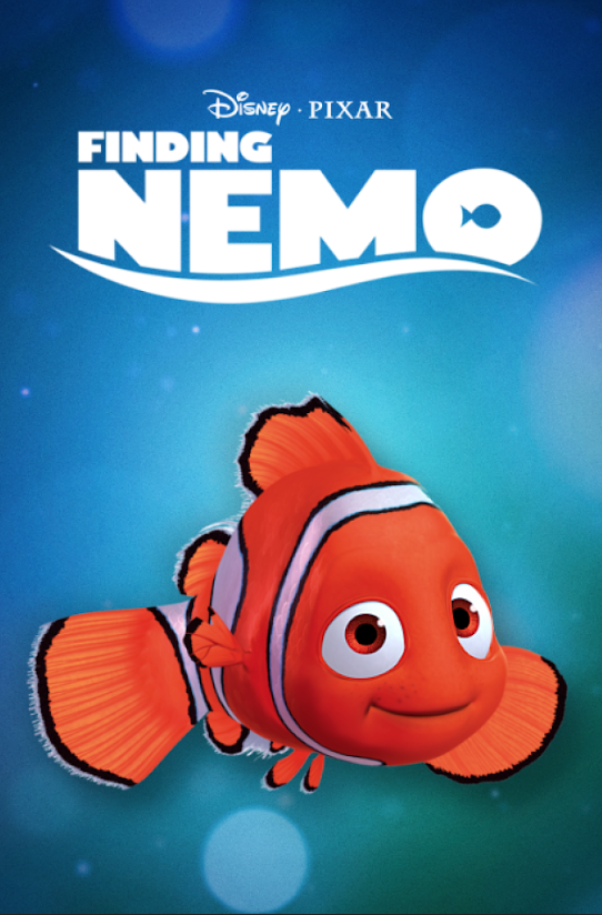 Finding Nemo (2003) 24x36 Movie Poster Pixar Classic Animated Adventure Artwork