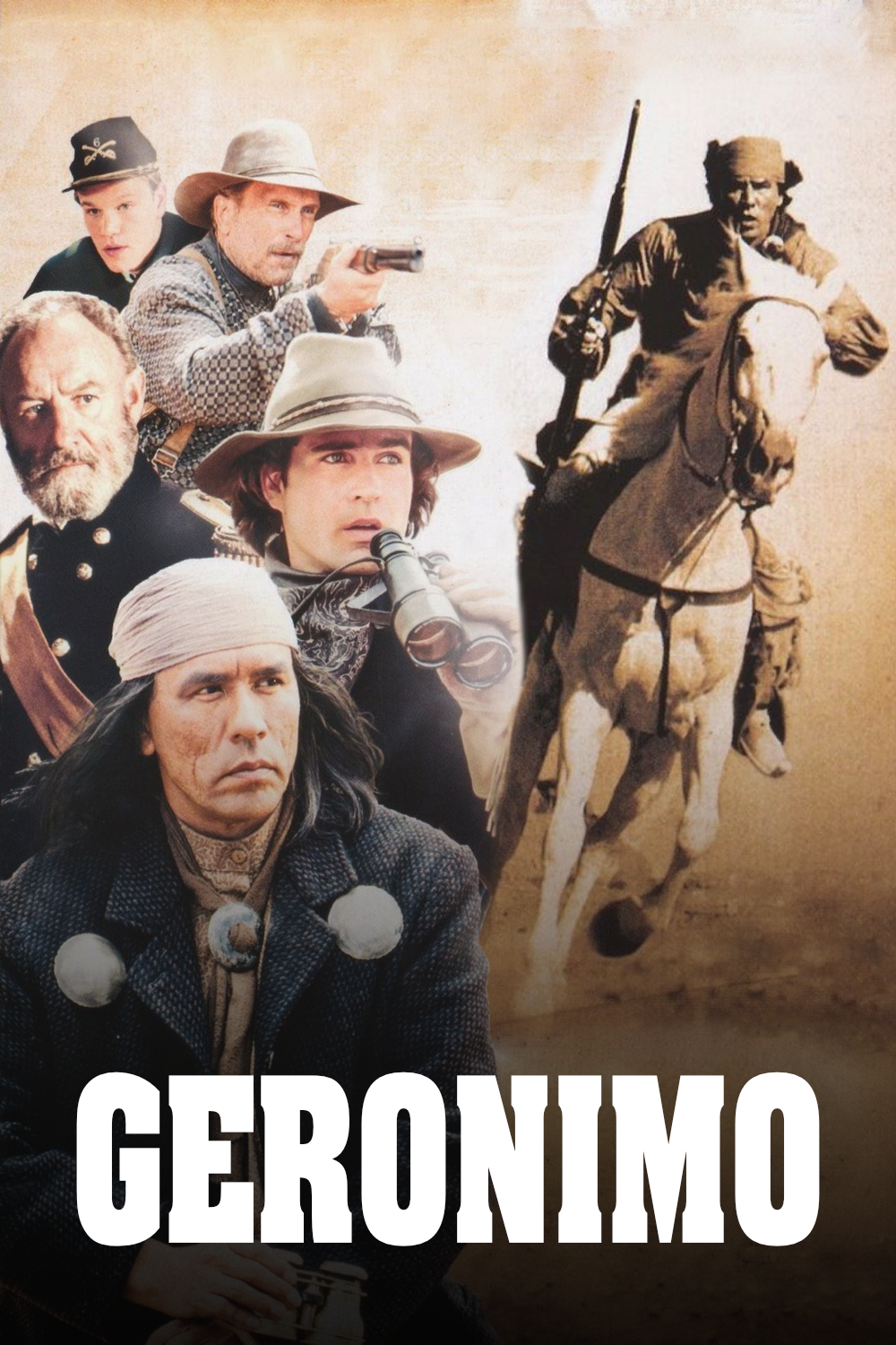 Geronimo - An American Legend 1993 Poster 24x36 - Western Historical Drama