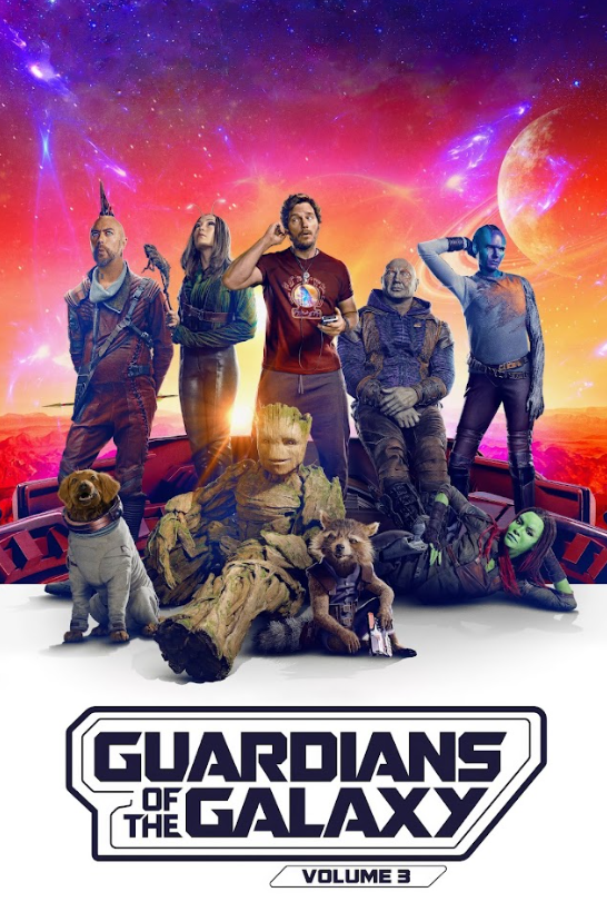 Guardians of the Galaxy Vol. 3 2023 Movie Poster 24x36 Marvel Action Adventure S - PosterFire.com