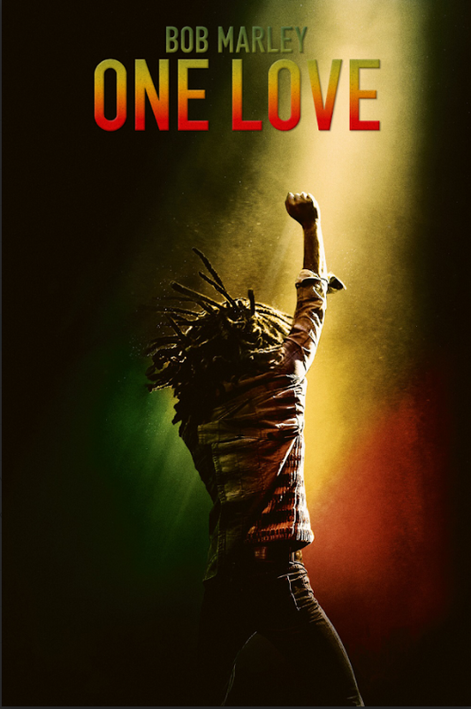 Bob Marley One Love 2024 Poster 24x36 - Iconic Reggae Legend Artwork