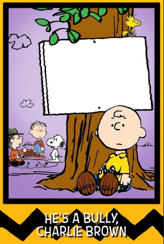 He's a Bully, Charlie Brown 2006 Movie Poster 24x36 - Peanuts Special, Charlie - PosterFire.com