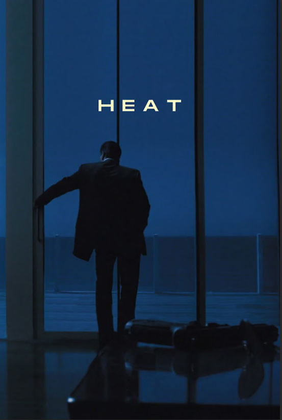 Heat 1995 Poster 24x36 - Al Pacino Robert De Niro Action Crime Classic Heist