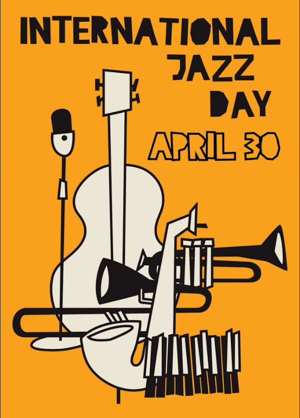 International Jazz Day April 30 Poster 24x36 - Global Celebration, Vibrant Desig - PosterFire.com