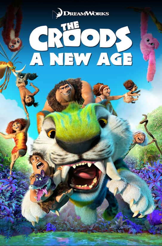 The Croods: A New Age (2020) Poster 24x36 Animated Adventure with the Crood Fami - PosterFire.com