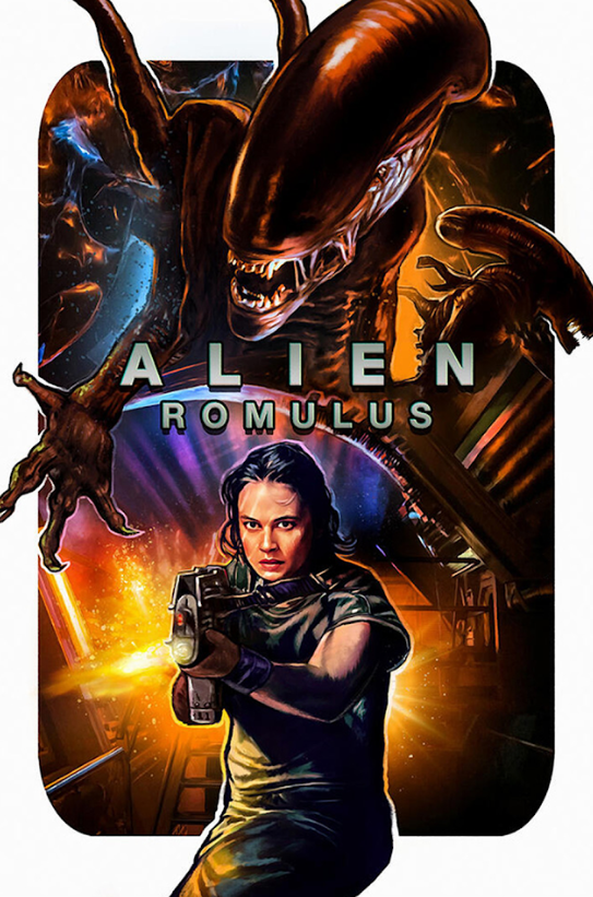 2024 Alien: Romulus Poster 24x36 | Sci-Fi Horror Franchise | Collectible Art - PosterFire.com