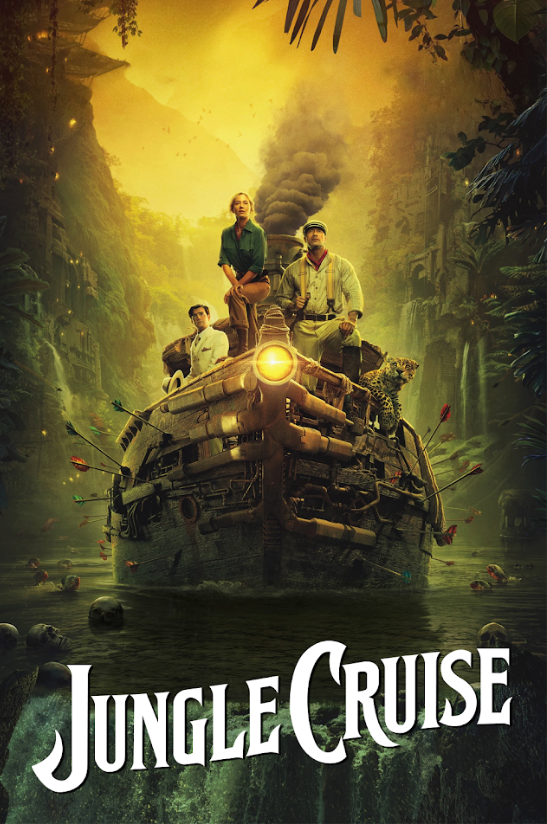 Jungle Cruise 2021 Movie Poster 24x36 - Dwayne Johnson Emily Blunt Adventure - PosterFire.com