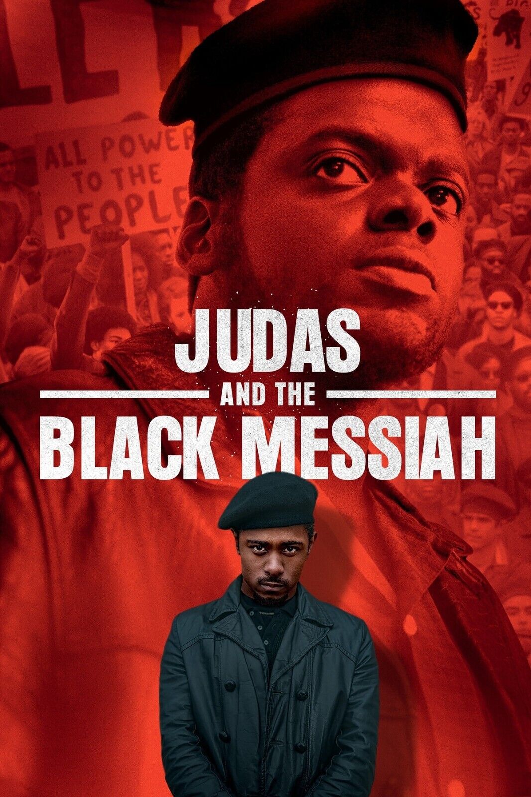 Judas and the Black Messiah 2021 Movie Poster 24x36 Daniel Kaluuya LaKeith Stanf - PosterFire.com