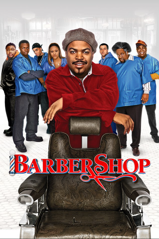 Barbershop 2002 Poster 24x36 Ice Cube Cedric Comedy Urban Classic Film Art - PosterFire.com