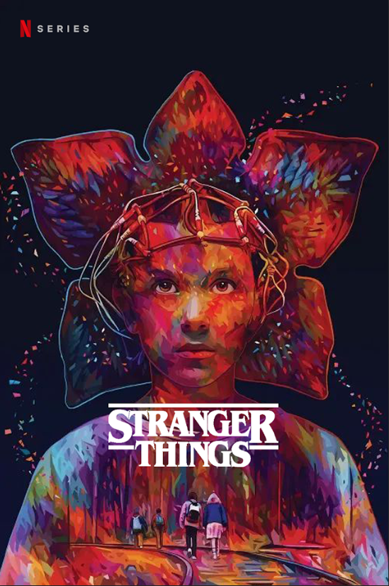 Stranger Things 2016 Poster 24x36 - Netflix Sci-Fi Horror Mystery 80s Retro