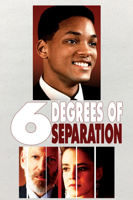 Six Degrees of Separation 1993 Movie Poster 24x36 - Will Smith - Drama Thriller - PosterFire.com