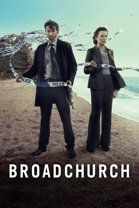 Broadchurch (2013) Poster 24x36 – Gripping British Crime Drama, Small Town - PosterFire.com