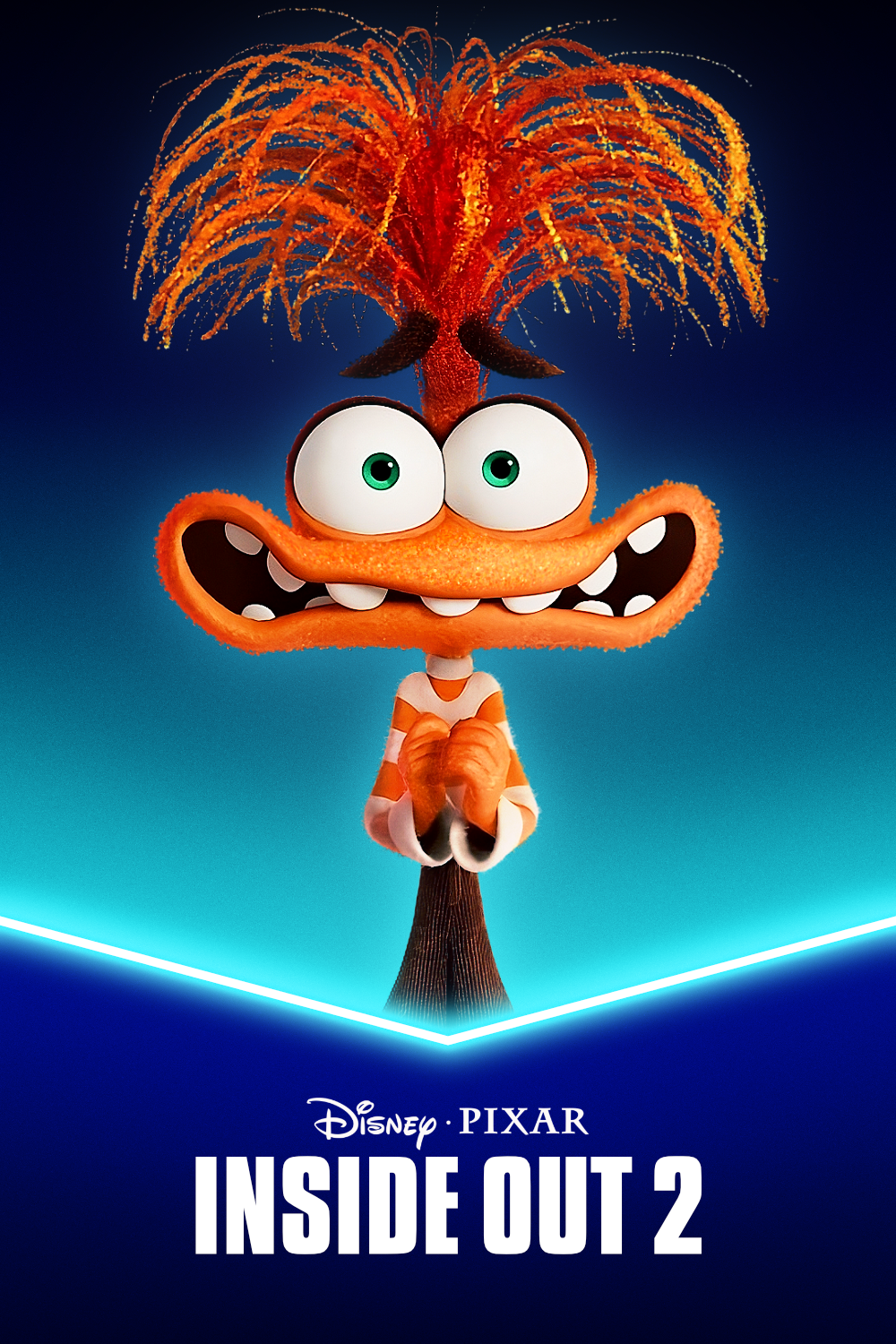 Inside Out 2 2024 Movie Poster 24x36 Animated Comedy Adventure Pixar Art - PosterFire.com