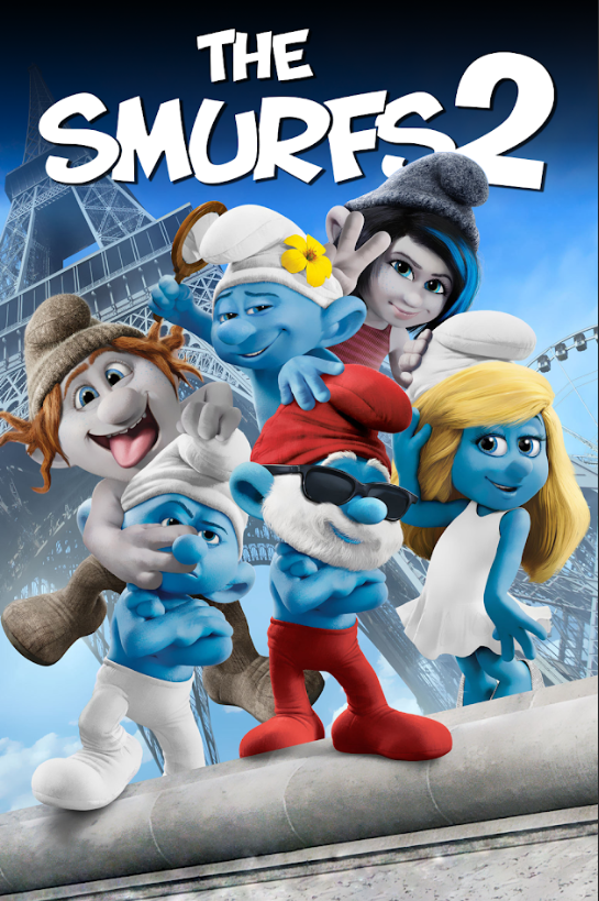 The Smurfs 2 2013 Movie Poster 24x36 Animated Family Comedy Live-Action Sequel - PosterFire.com