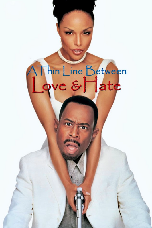 A Thin Line Between Love and Hate 1996 Poster 24x36 - Martin Lawrence, Romantic - PosterFire.com