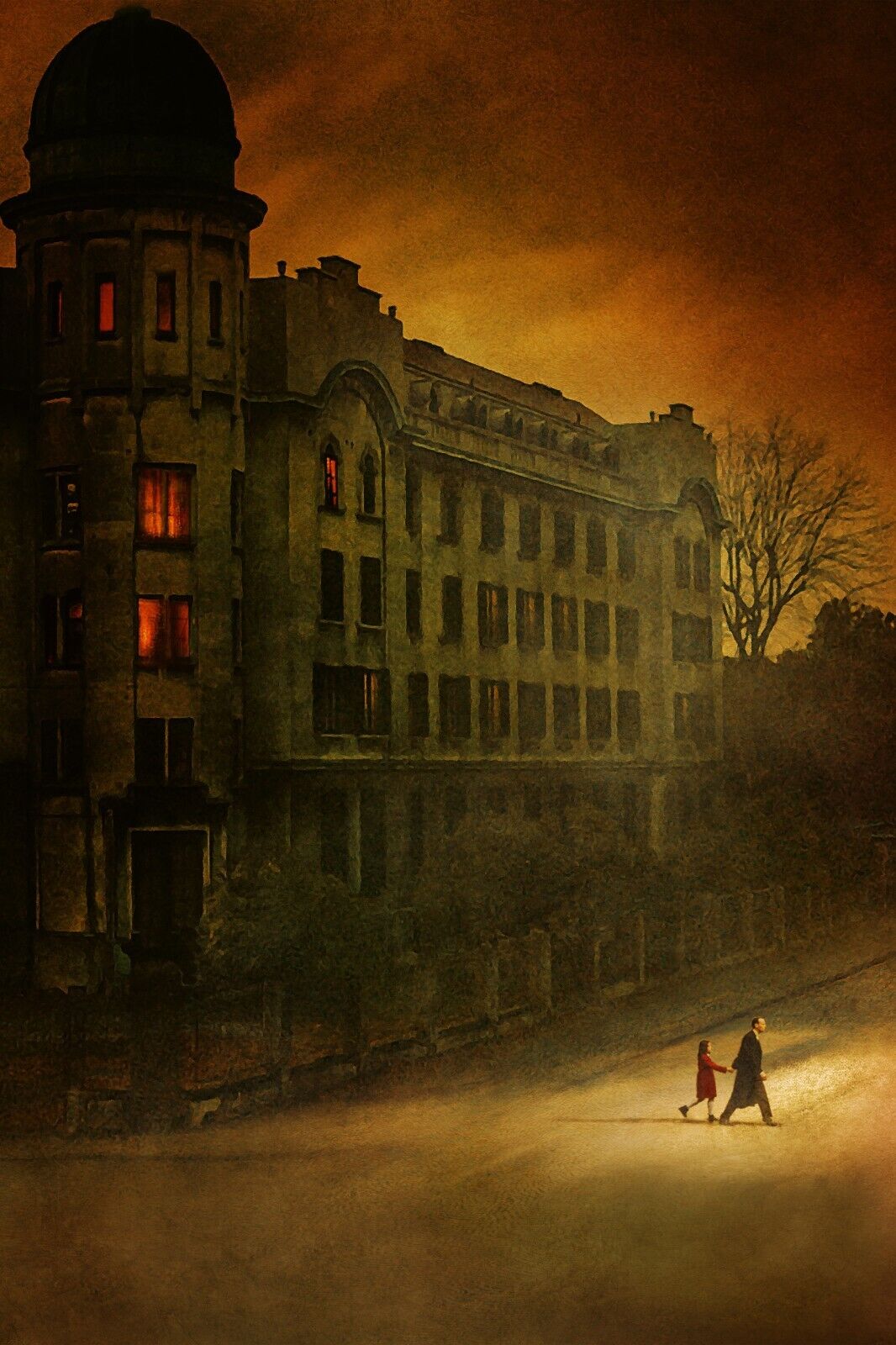 Earwig (2022) - Movie Poster 24x36 - Atmospheric Art of Man and Child in Twiligh - PosterFire.com