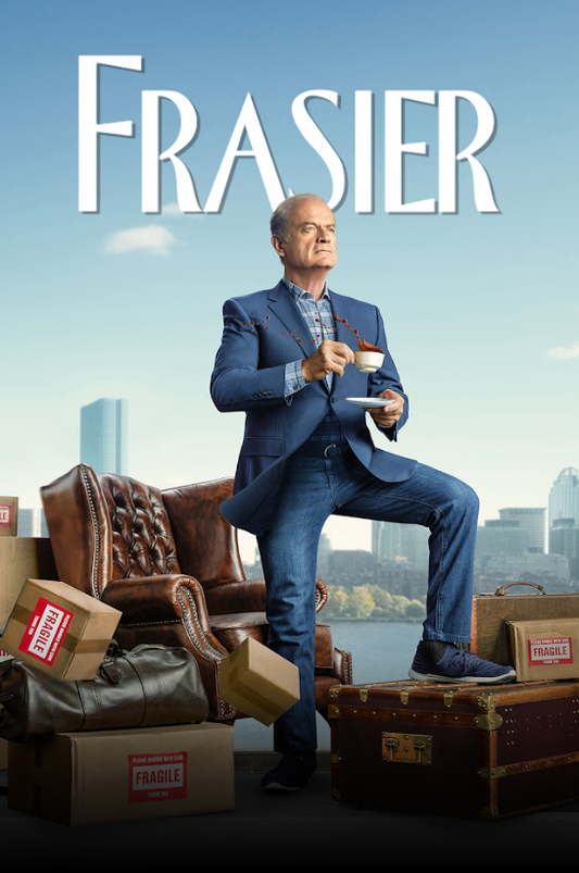 Frasier (2023) 24x36 Poster, Comedy Revival Series, Kelsey Grammer - PosterFire.com