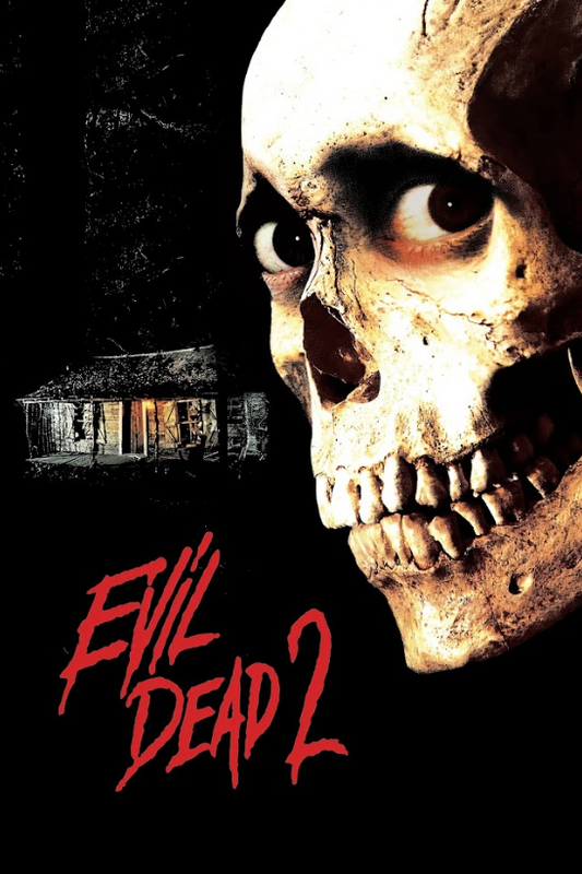 1987 Evil Dead II Movie Poster 24x36 Cult Horror Comedy Sam Raimi Film