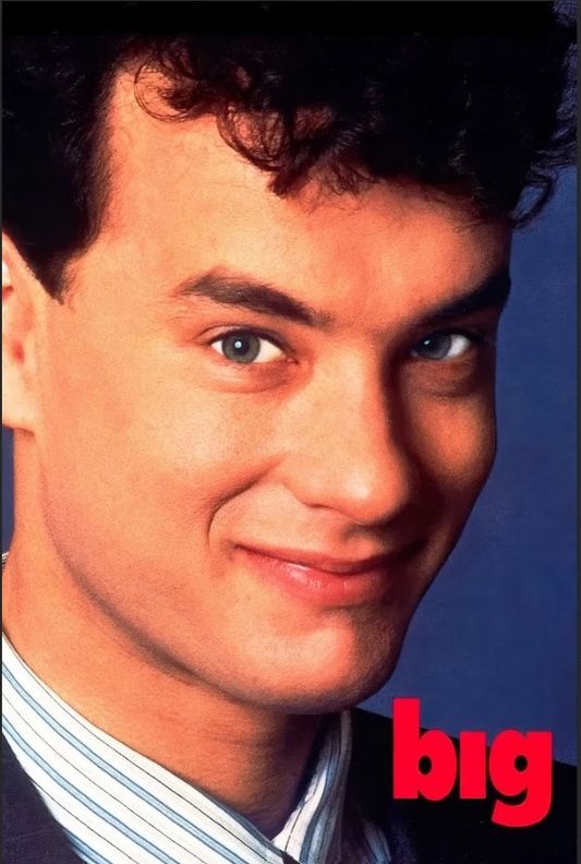 Big 1988 Poster 24x36 - Tom Hanks, Family Comedy, Classic Film Art - PosterFire.com