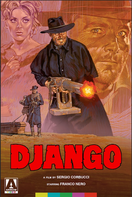 Django (1966) 24x36 Movie Poster - Franco Nero, Classic Spaghetti Western - PosterFire.com