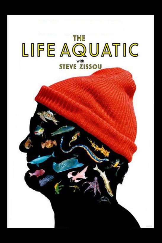 The Life Aquatic with Steve Zissou 2004 Movie Poster 24x36 - Ocean Adventure Bil - PosterFire.com