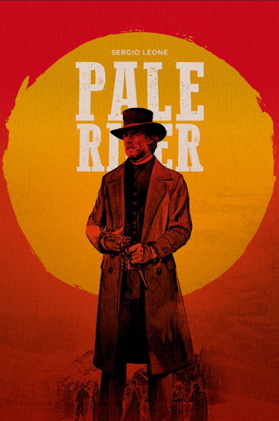 Pale Rider 1985 Poster 24x36 - Clint Eastwood Western Classic Film Art - PosterFire.com