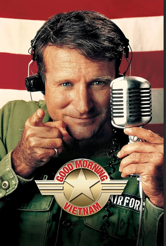 Good Morning, Vietnam (1987) Poster 24x36 – Iconic Robin Williams Art, Classic W - PosterFire.com