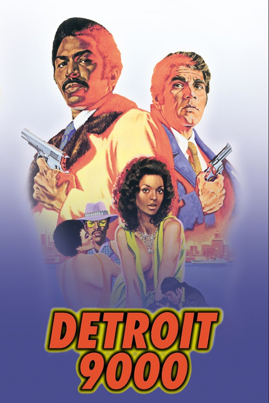 Detroit 9000 1973 Poster 24x36 - Blaxploitation Crime Thriller Action Film