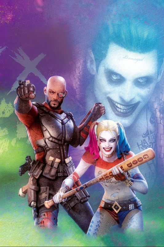 Suicide Squad (2016) 24x36 Movie Poster DC Comics Superhero Action Art