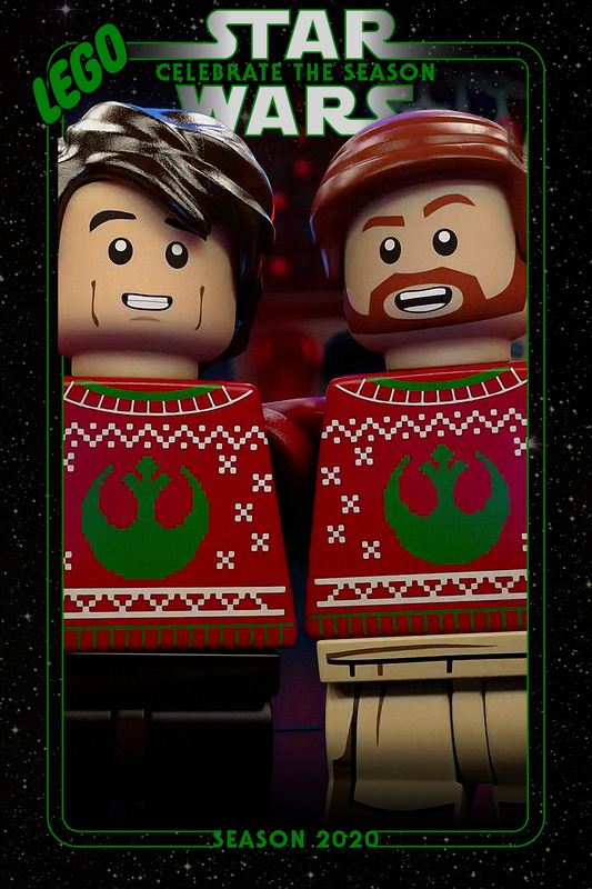 LEGO Star Wars Celebrate The Season (2020) Poster 24x36 - Festive Fun S1 - PosterFire.com