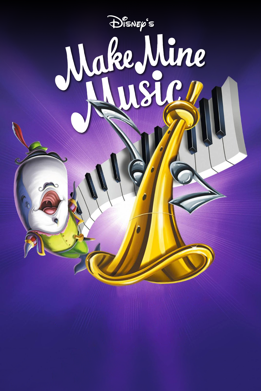 Make Mine Music (1946) Poster 24x36 - Disney Classic Animation Poster