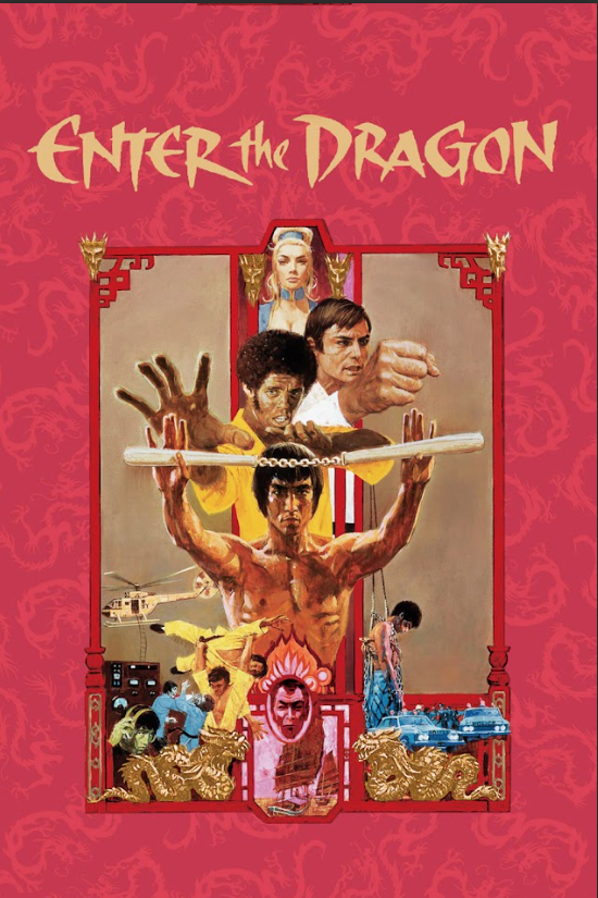 1973 Enter the Dragon Movie Poster 24x36 Bruce Lee Martial Arts Masterpiece - PosterFire.com