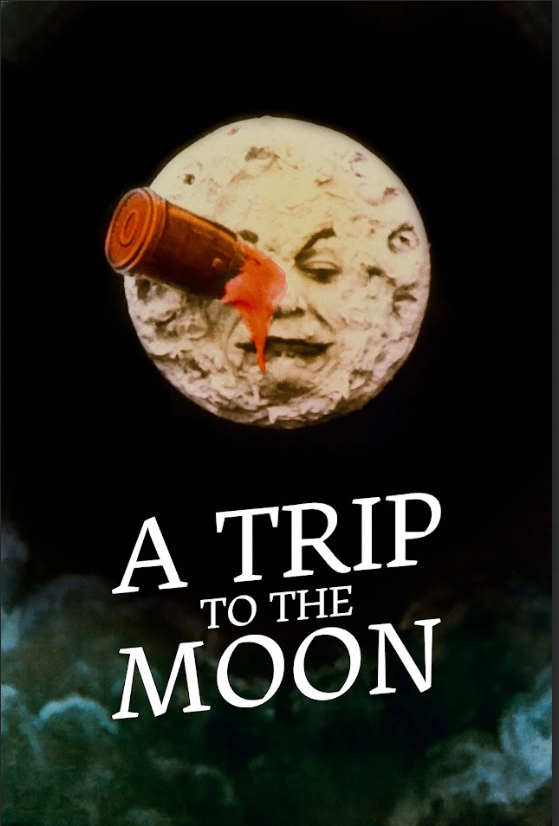 A Trip to the Moon (1902) Poster - 24x36 | Georges Méliès | Classic Sci-Fi Film