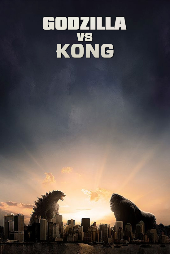 Godzilla vs. Kong 2021 Poster 24x36 - Legendary Monster Clash, Action-Packed - PosterFire.com