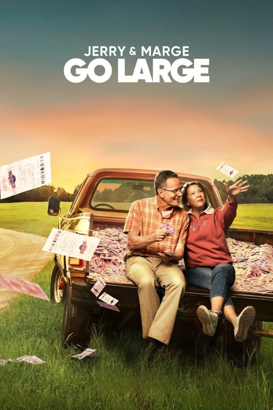 Jerry & Marge Go Large 2022 Movie Poster 24x36 Comedy Bryan Cranston Print - PosterFire.com