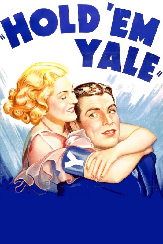 Hold 'Em Yale (1935) Poster - Classic Collegiate Comedy, Football, and Romance T - PosterFire.com