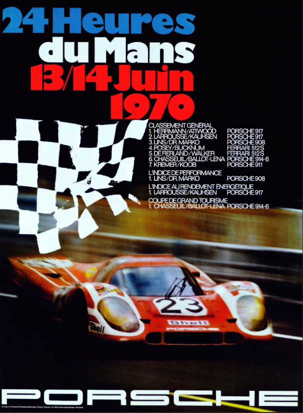 24 Heures Du Mans Car Racing Poster 24x36 – Iconic Motorsport Art, Endurance Rac - PosterFire.com