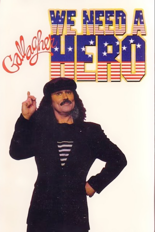 Gallagher: We Need a Hero 1992 Movie Poster 24x36 | Stand-Up Comedy Special - PosterFire.com