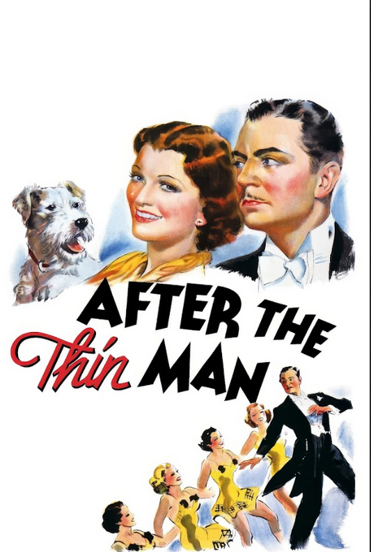 After the Thin Man (1936) Poster - 24x36 | William Powell | Myrna Loy