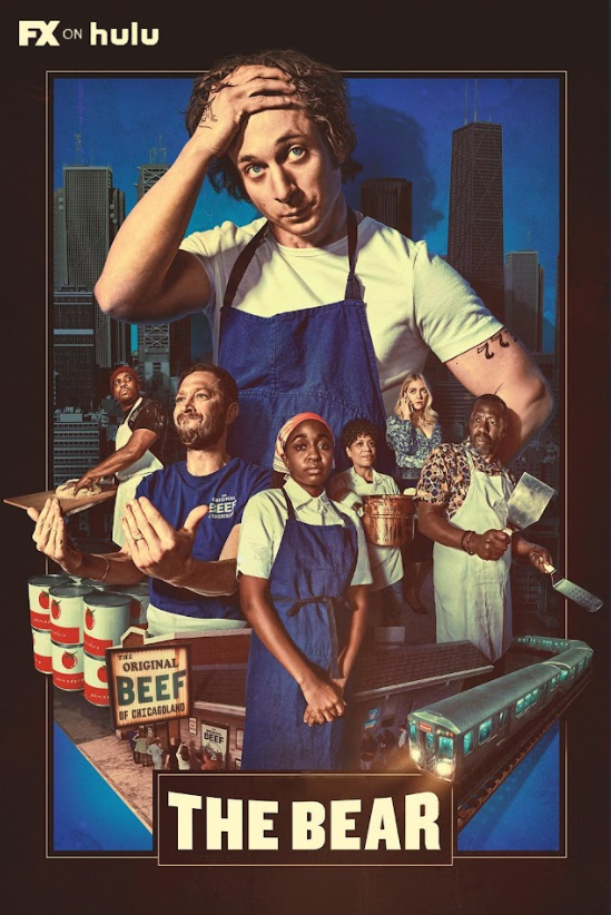 The Bear 2022 Poster 24x36 - Drama Series Culinary Life Restaurant Work