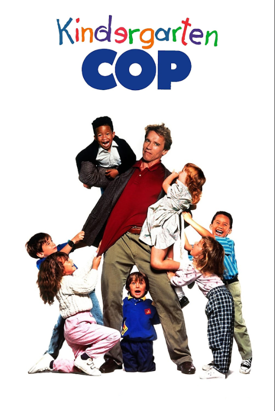 Kindergarten Cop 1990 Poster 24x36 - Arnold Schwarzenegger Family Comedy Action - PosterFire.com