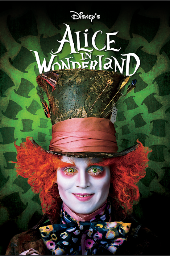 Alice in Wonderland (2010) Poster - 24x36 | Tim Burton | Fantasy Adventure - PosterFire.com