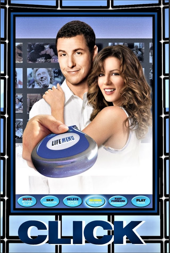 Click 2006 Poster 24x36 - Adam Sandler, Fantasy Comedy, Family Film Art - PosterFire.com