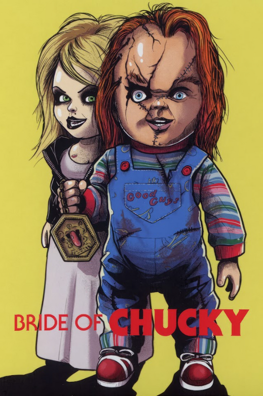 Bride of Chucky 1998 Movie Poster 24x36 - Horror Comedy, Chucky Doll