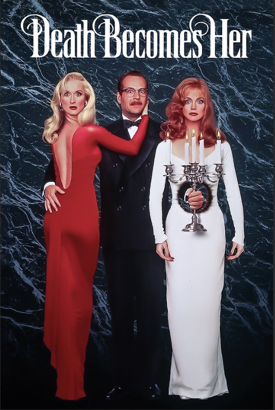 Death Becomes Her (1992) 24x36 Poster Meryl Streep Dark Comedy Fantasy Classic R - PosterFire.com