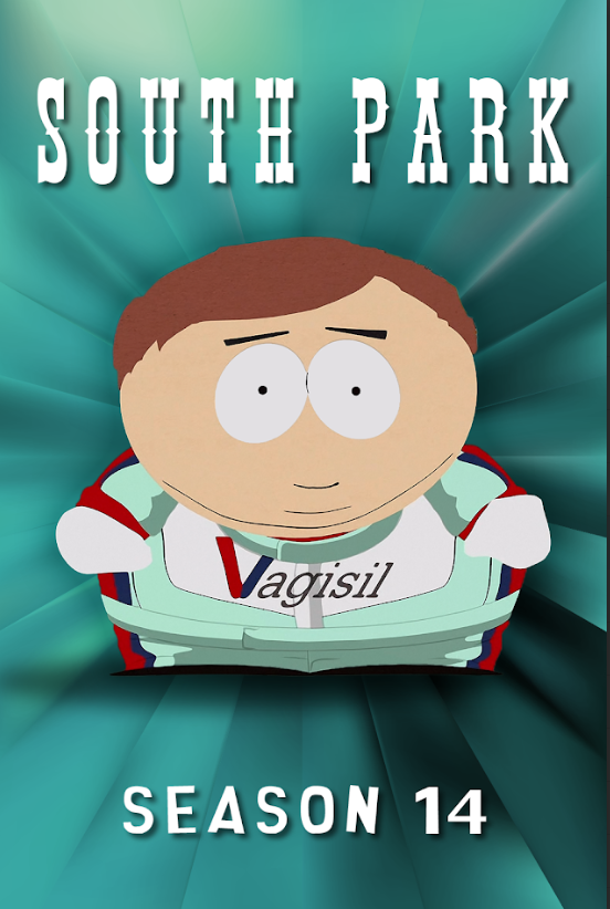 South Park 1997 Poster 24x36 - Season 14, Provocative Animated Comedy