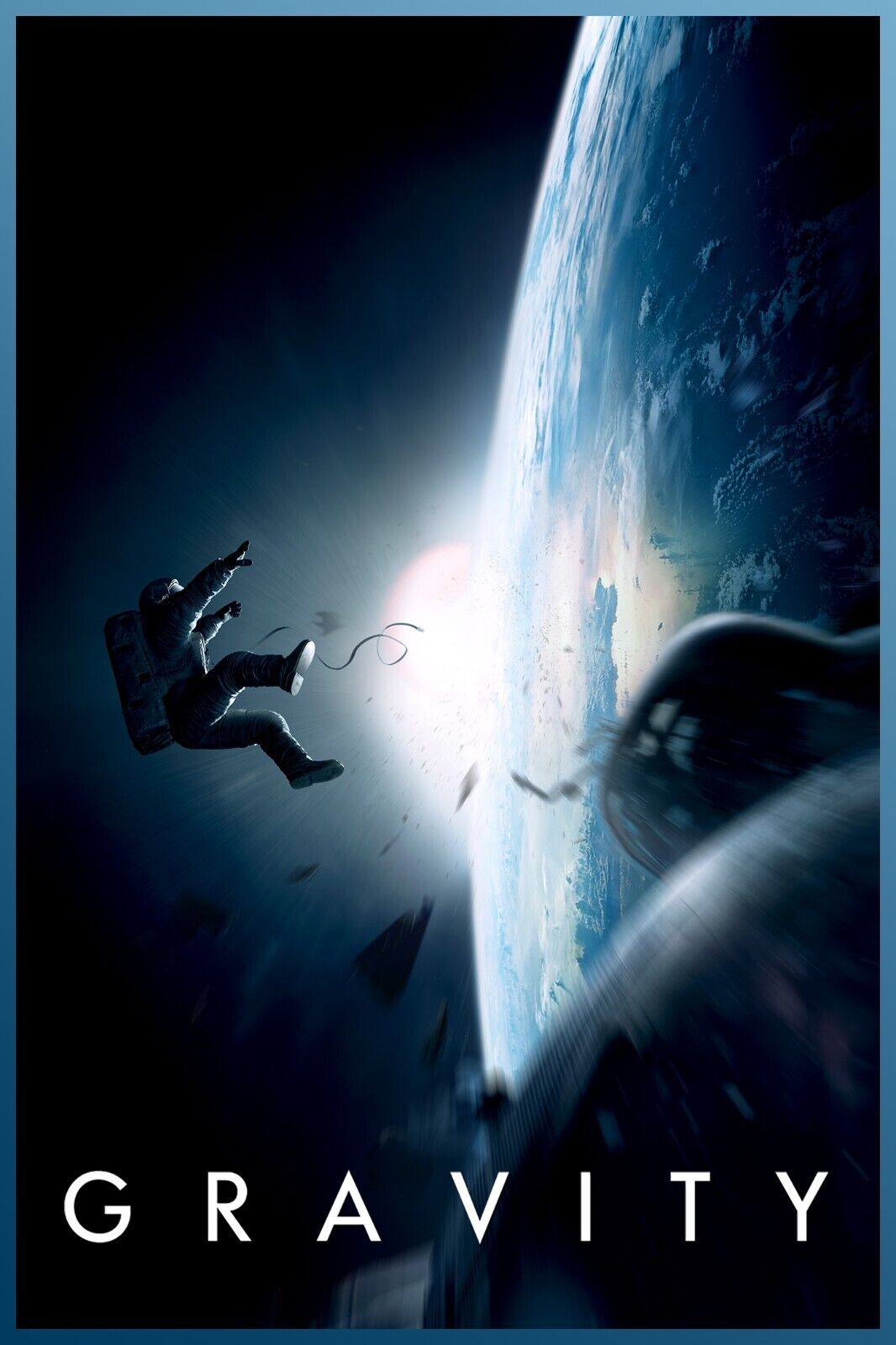 Gravity 2013 Poster 24x36 - Space Sci-Fi Thriller