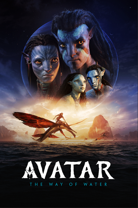 Avatar: The Way of Water (2022) Poster 24x36 – Stunning Sci-Fi Sequel - PosterFire.com