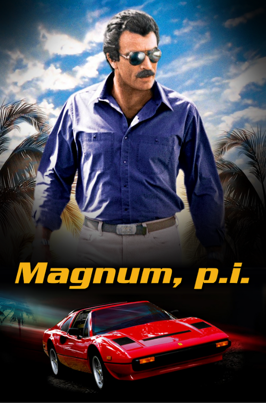 Magnum, P.I. 1980 Poster 24x36 - Classic Hawaii-Based Detective Series Action - PosterFire.com