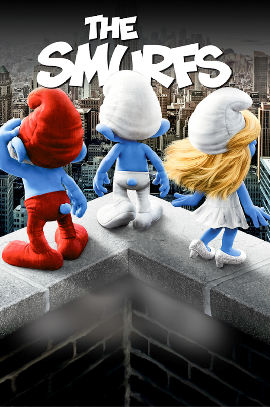 The Smurfs 2011 Movie Poster 24x36 Animated Family Comedy Live-Action Film - PosterFire.com